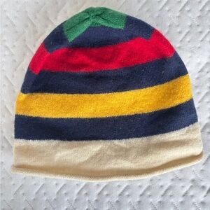 Hudson’s Bay Co Wool Striped Kids Beanie
